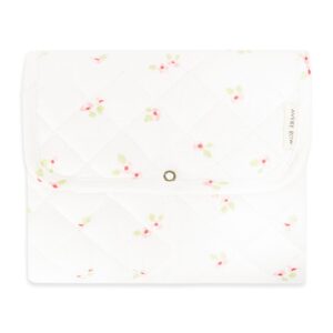 Cotton Travel Baby Changing Mat - Anemone