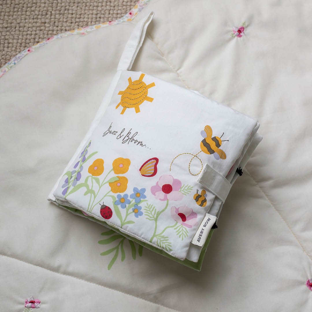 Baby Fabric Book - Wildflower Garden - Image 5