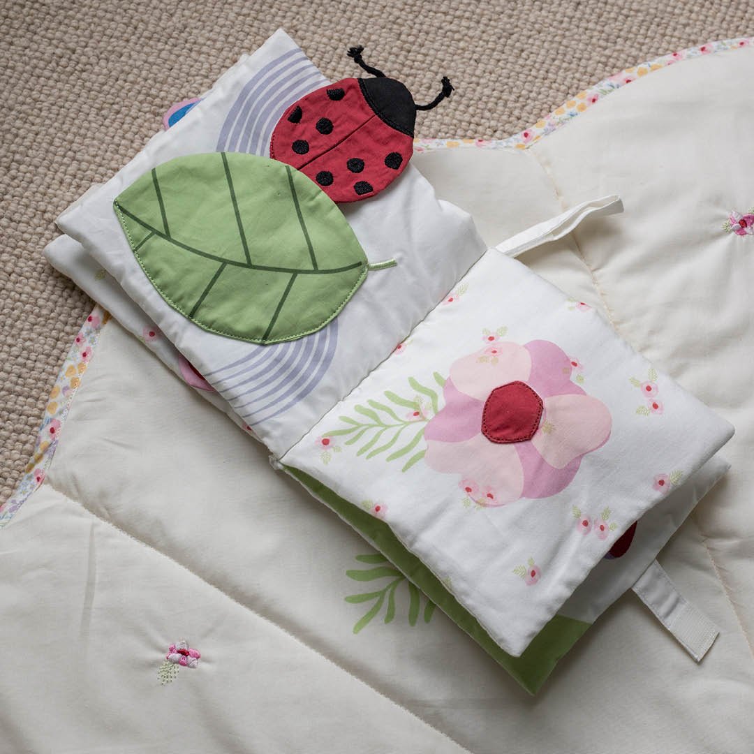 Baby Fabric Book - Wildflower Garden - Image 7
