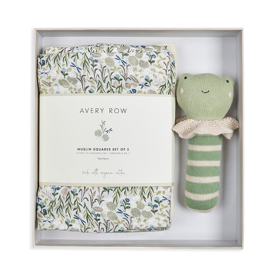 Rattle & Care New Baby Gift Set - Riverbank