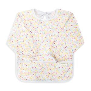 Sleeved Bib - Wildflower Garden